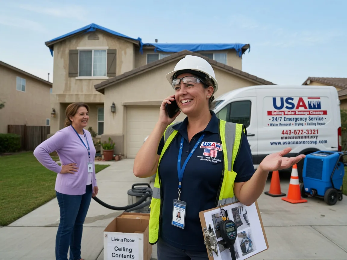Ceiling Water Damage Restoration Union, OR FAQs